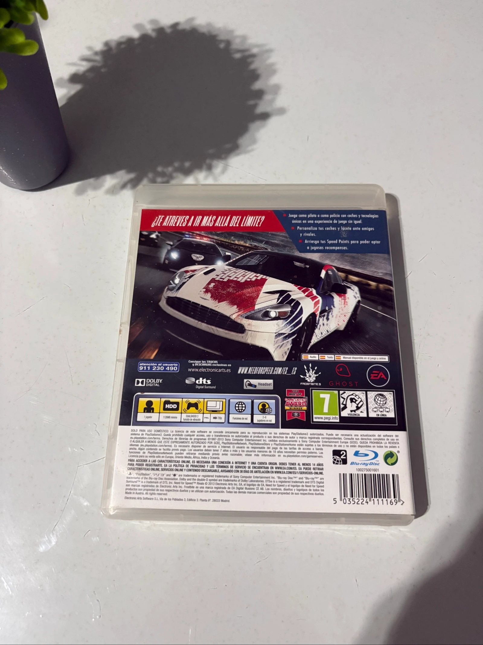Juego PS3 Need for Speed Rivals Sony PlayStation 3 NFS PAL ES – photo 3